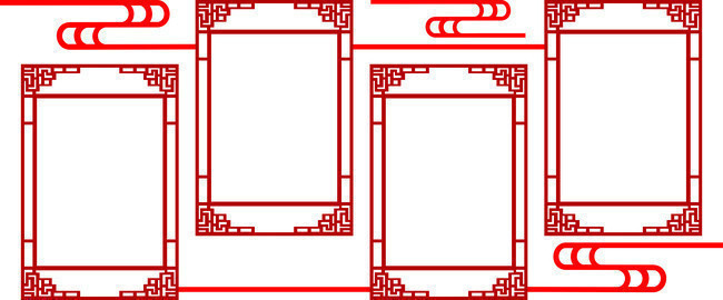 中式古典边框素材下载