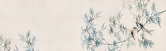 古风中国风竹子banner设计图片