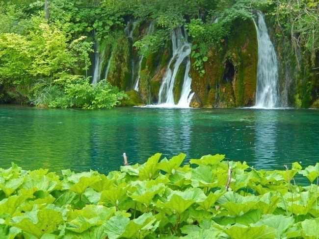 湖泊自然风景图片