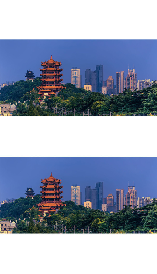 黄鹤楼风景图片