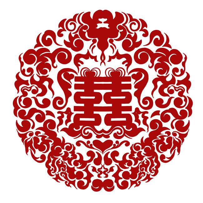 中式传统古典婚礼纹样