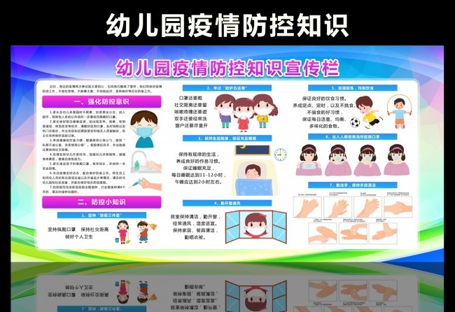 疫情防控知识宣传图