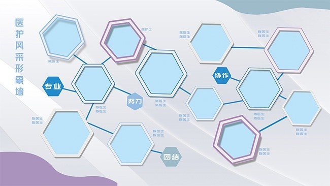 医院文化墙展板图片下载