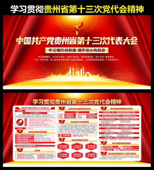 中国共产党贵州省第十三次党代会图片