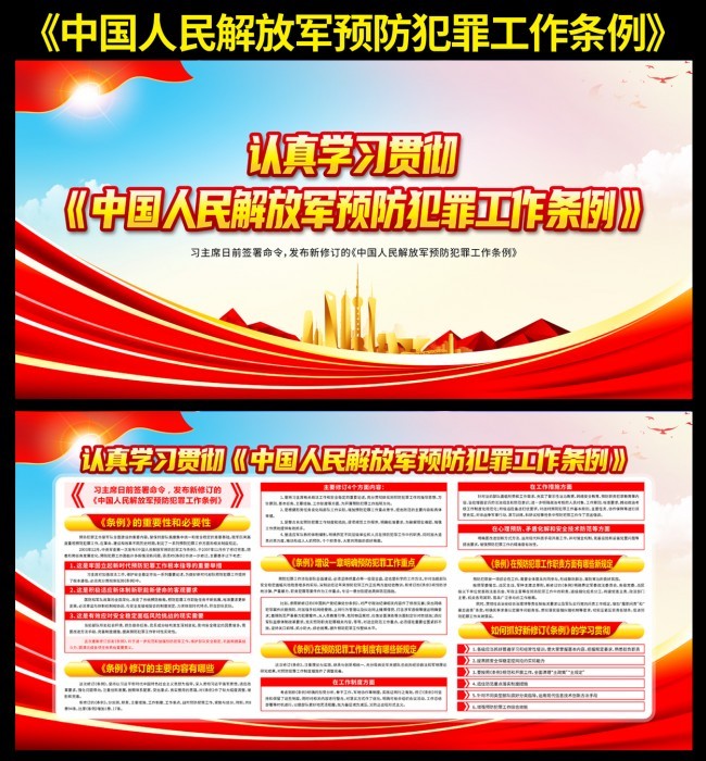 中国人民解放军预防犯罪工作条例图片