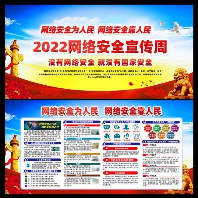 2022网络安全宣传周板报