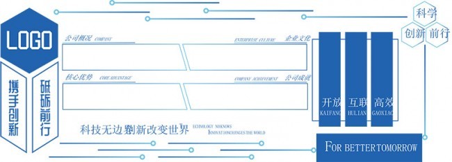 企业文化文化墙图片素材