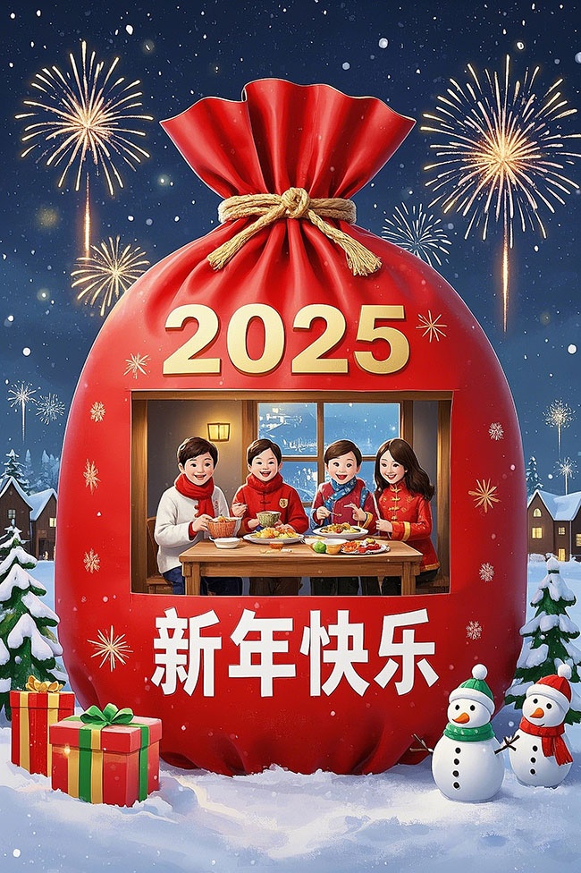 贺新年福袋图片