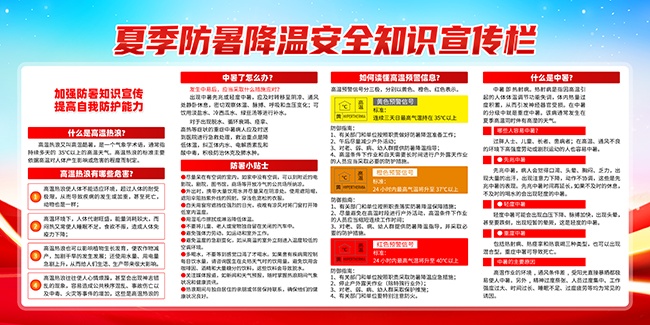 夏季防暑降温海报图片素材下载