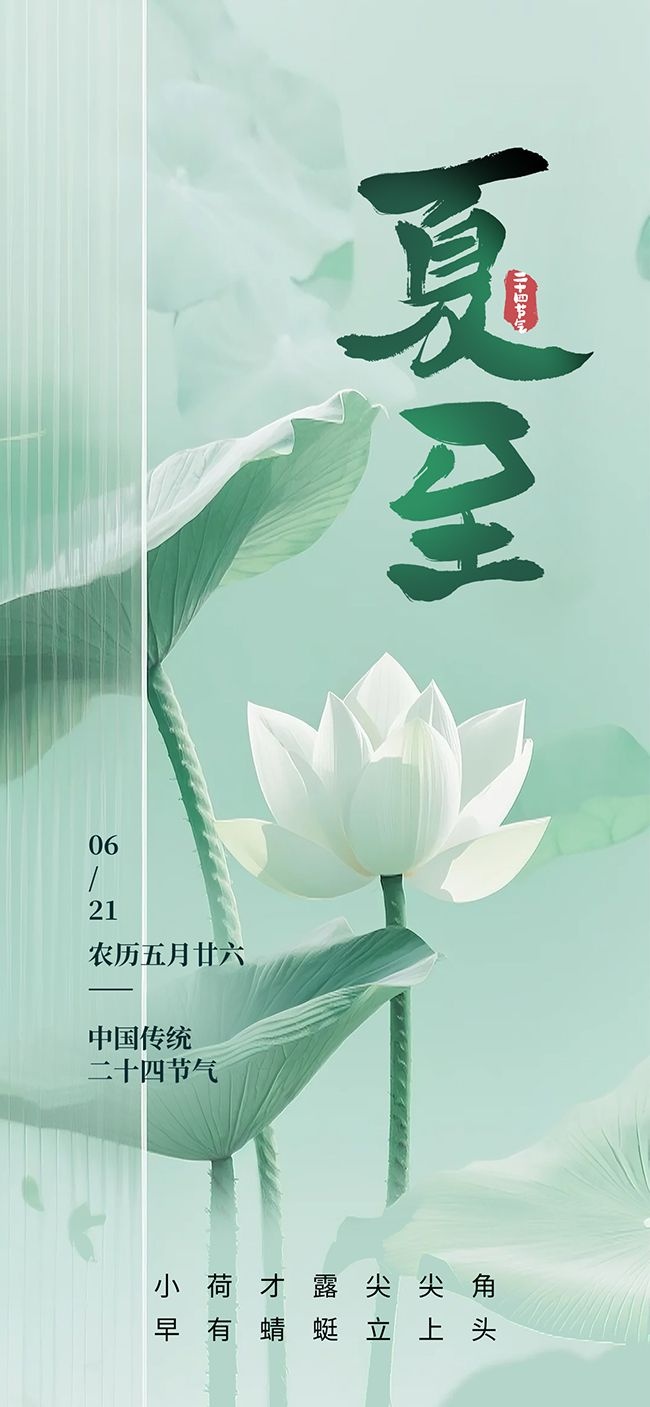 夏至节气宣传图片素材