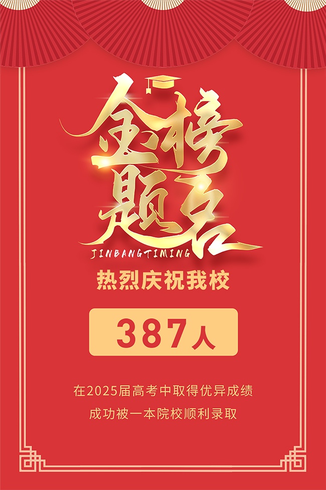 高考喜报金榜题名海报图片