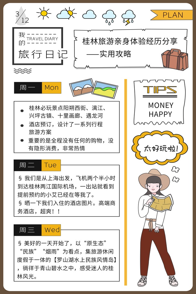 旅行日记手帐图片下载