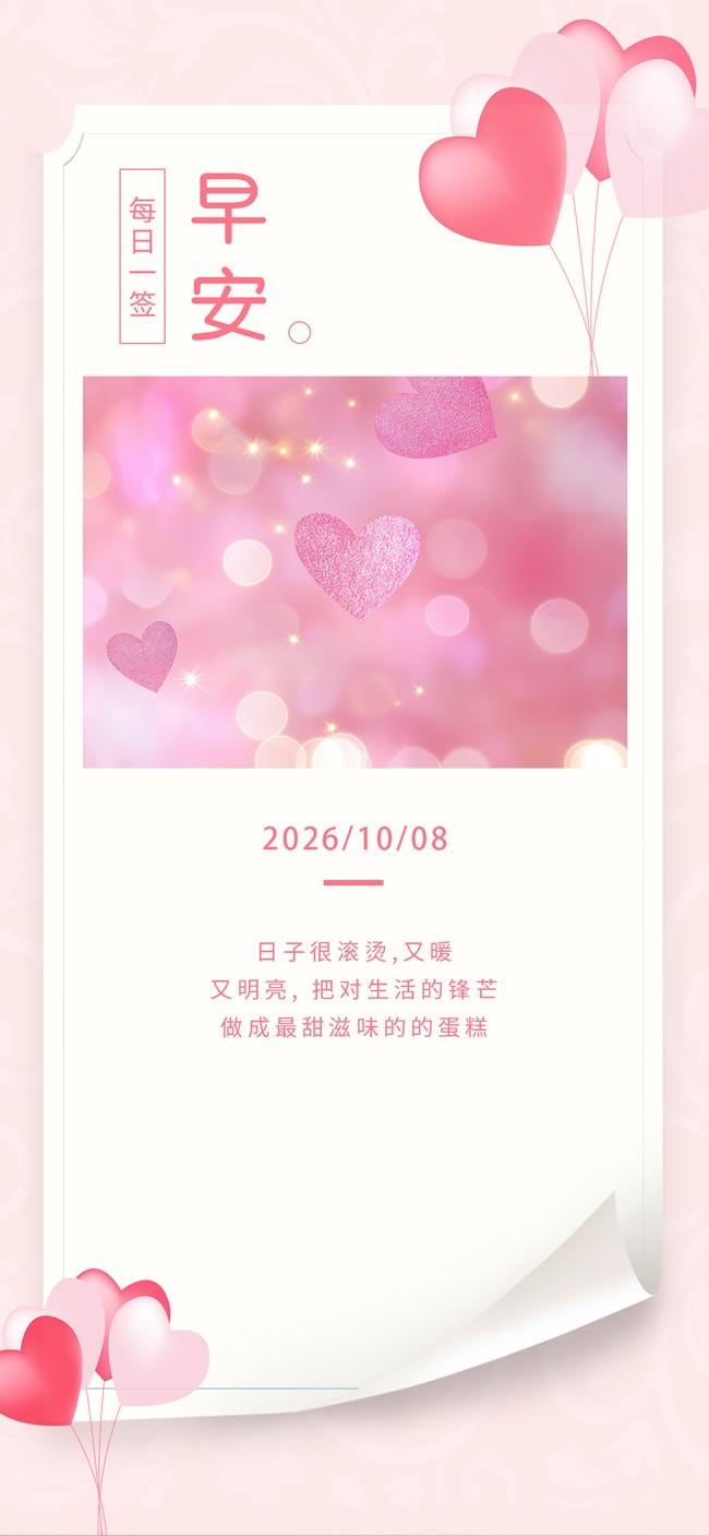 早安你好问候广告