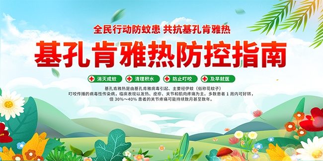 预防基孔肯雅热科普指南图片素材下载
