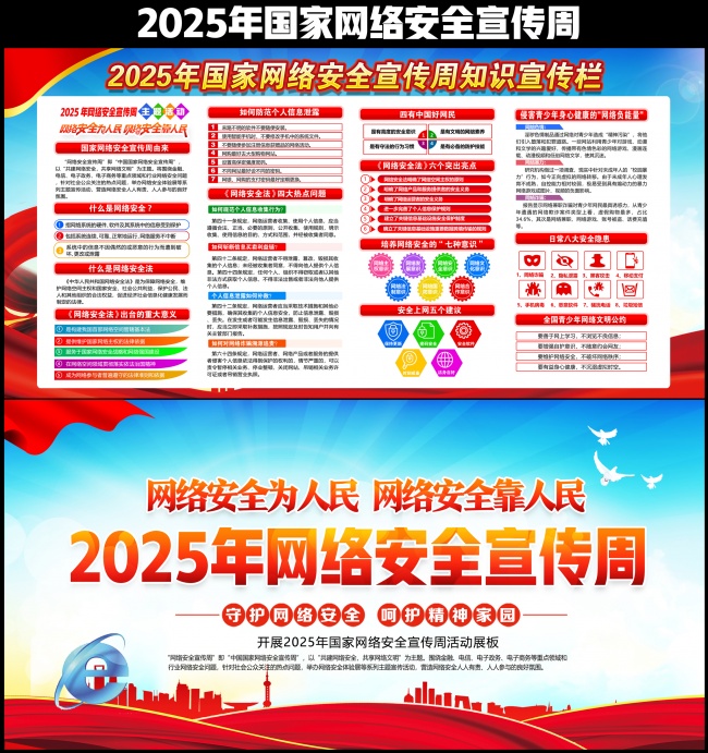 2025国家网络安全宣传周展板下载