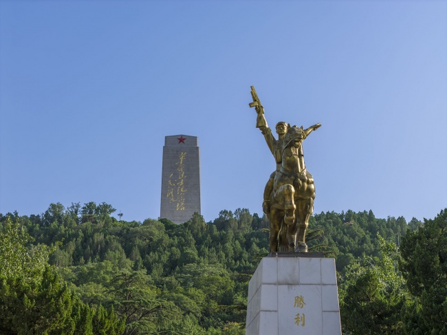 广场雕塑摄影图片素材