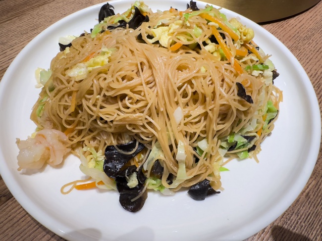 鲜炒金丝面