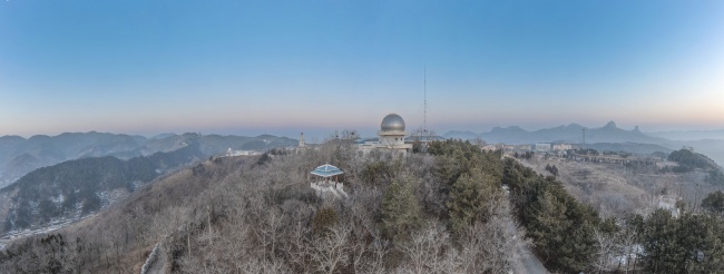 宽幅科研建筑自然景观