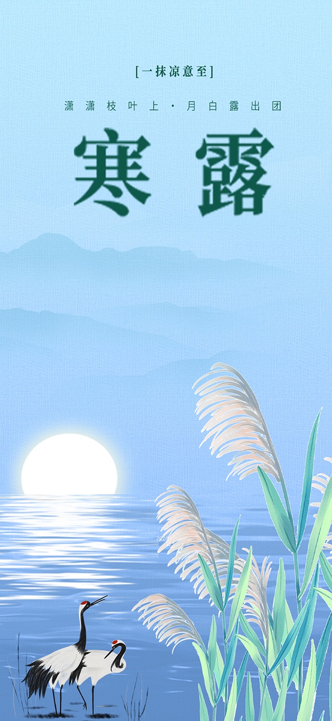 寒露节气宣传图片素材