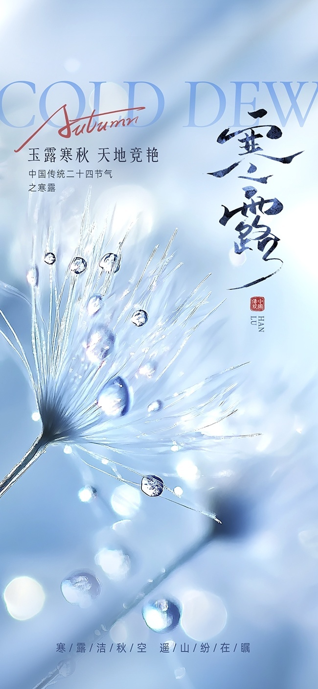 中国传统节气寒露广告