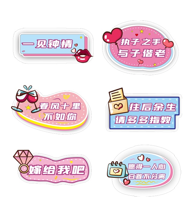 一见钟情结婚手举牌