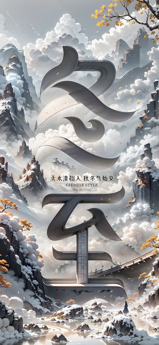 冬至宣传图片素材下载