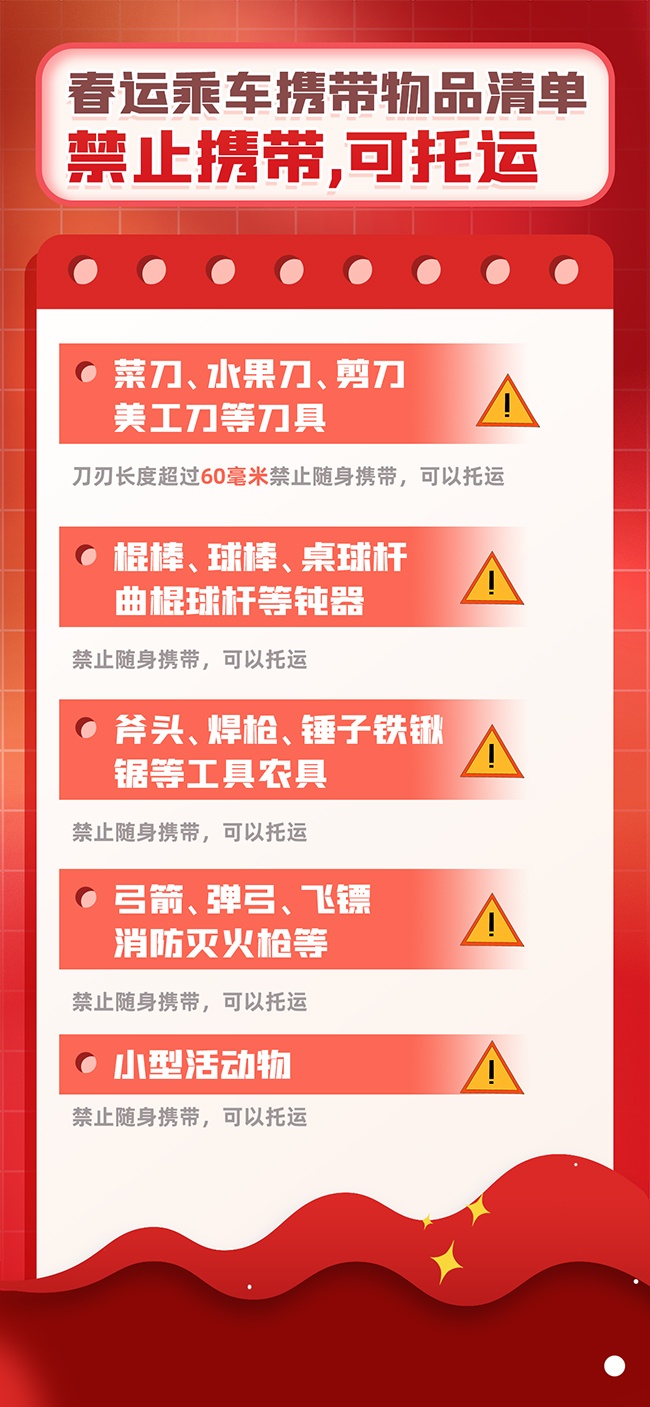 平安春运宣传海报