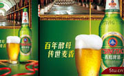 青島啤酒麥香廣告dmpsd素材