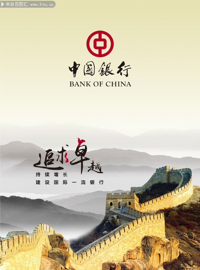 中国银行宣传海报图片