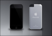 苹果手机PSD素材书馆IPOD