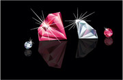 钻石设计源文件 彩色钻石图片