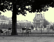 欧洲城市老照片 风景黑白照