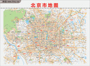 北京地图全图 矢量北京市地图
