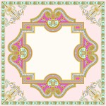 古典吉祥边框素材  刺绣地毯花纹图案