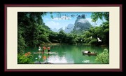 漓江山水装饰画图片
