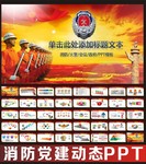 消防PPT模板 消防安全培训PPT素材