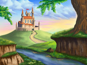 童话城堡图片素材