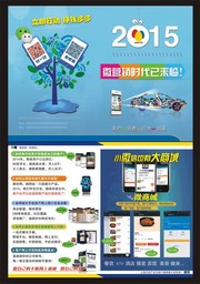 2015微商宣传折页设计