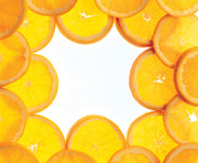 橙子切片边框