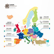 欧洲信息科技地图
