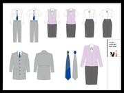 企业VI服装应用模板