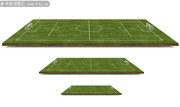足球场效果图设计素材