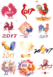 2017鸡年图片设计素材