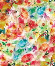 水彩花朵花纹背景设计素材