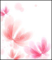 手绘粉色莲花背景图片素材