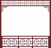 中式门窗镂空花纹图片下载