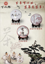 中国风茶叶宣传海报模板