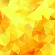 抽象低多边形黄色背景矢量素材