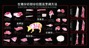 猪肉分解图下载