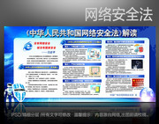 中华人民共和国网络安全法解读展板